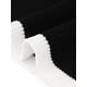 thumbnail image 5 of Top de trabajo casual para mujer, polo de manga corta, cuello en V, tejido acanalado, suéter negro M, 5 of 6