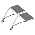 2X Fireplace Fan Accessories Motor Generator Sheet Stove Burner Heater