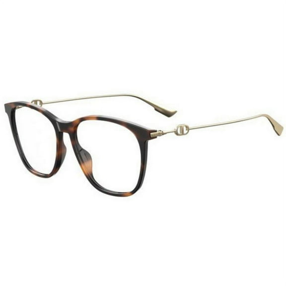 DIOR DIOR-SIGHT03-086-55 Eyeglasses Size 55mm 16mm 145mm Havana