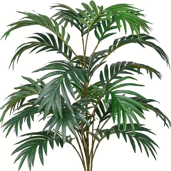 Bring the Tropics Home with this Large Artificial Palm Tree Leaves Bunch!