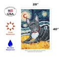 thumbnail image 4 of Toland Home Garden Van Growl- French Bulldog Frenchie Dog Flag Double Sided 28x40 Inch, 4 of 5