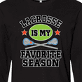 thumbnail image 4 of Inktastic Lacrosse is My Favorite Season Long Sleeve T-Shirt, 4 of 5