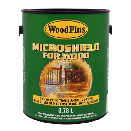 WoodPlus MicroShield for Wood Decks, Railings, Docks and Piers