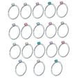 thumbnail image 4 of del cuerpo de los anillos del perno prisionero de la del acero 18pcs-anillos Sunnimix Anillo de nariz aros, 4 of 6