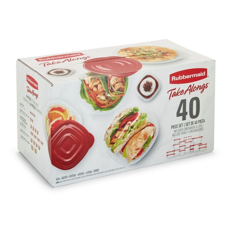 Rubbermaid TakeAlongs Food Storage Container Value Pack, 40 pc - Pick 'n  Save