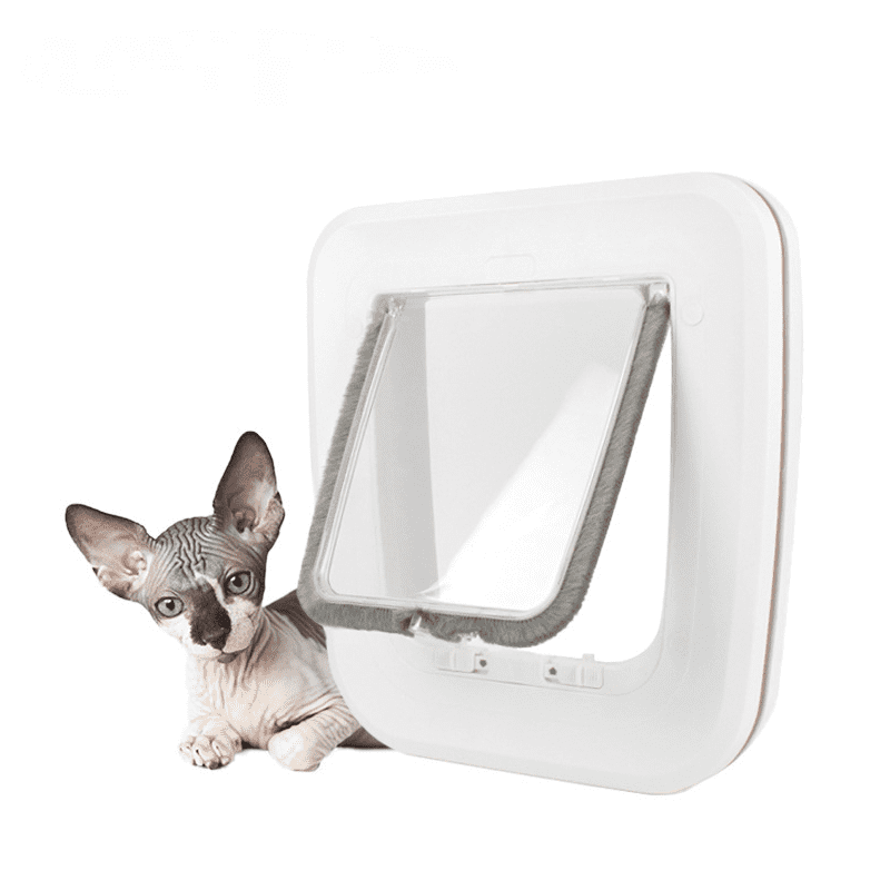Pet Door Closes Automatically Selective Entry, Easy to Install, 4 Manual Lock Options, Energy Efficient, Windproof, Convenient, White | Walmart Canada Pet Door Closes Automatically Selective Entry, Easy to Install, 4 Manual Lock Options, Energy Efficient, Windproof, Convenient, White | Walmart Canada