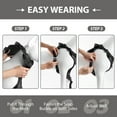 thumbnail image 5 of MASBRILL Dog Harness and Leash Set, No Pull Vest Harness, Reflective Adjustable Soft Padded Pet Harness with Handle for Small to Large Dogs, 5 of 8