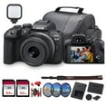 thumbnail image 1 of Canon EOS R10 Mirrorless Camera with 18-45mm Lens (5331C009) + 2 x 64GB Card + Bag + Card Reader + LED Light + More (International Model), 1 of 10