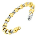 thumbnail image 2 of Pompeii Men's Designer Link 14k Gold (66gram) or Platinum (106gram) 11mm Bracelet 8.5" (,), 2 of 3