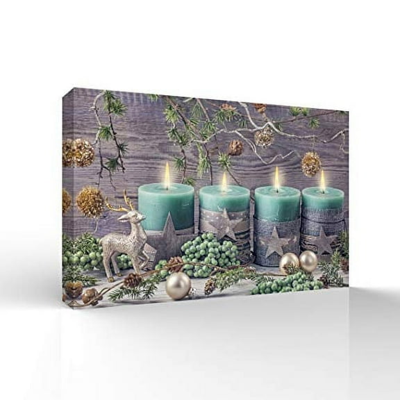 wall26 Canvas Wall Art Merry Christmas Pictures Home Wall Decorations for Bedroom Living Room Paintings Canvas Prints Framed