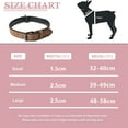 thumbnail image 3 of Frosted traction collar collar collar adjustable training collar for large and medium-sized dogs, 3 of 5