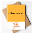 thumbnail image 1 of Love Seaside Coconut Juice Thank You Cards Envelopes Blank Note, 1 of 3
