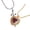G, variant on APIPEE Heart Dagger Pendant Layered Necklace for Women