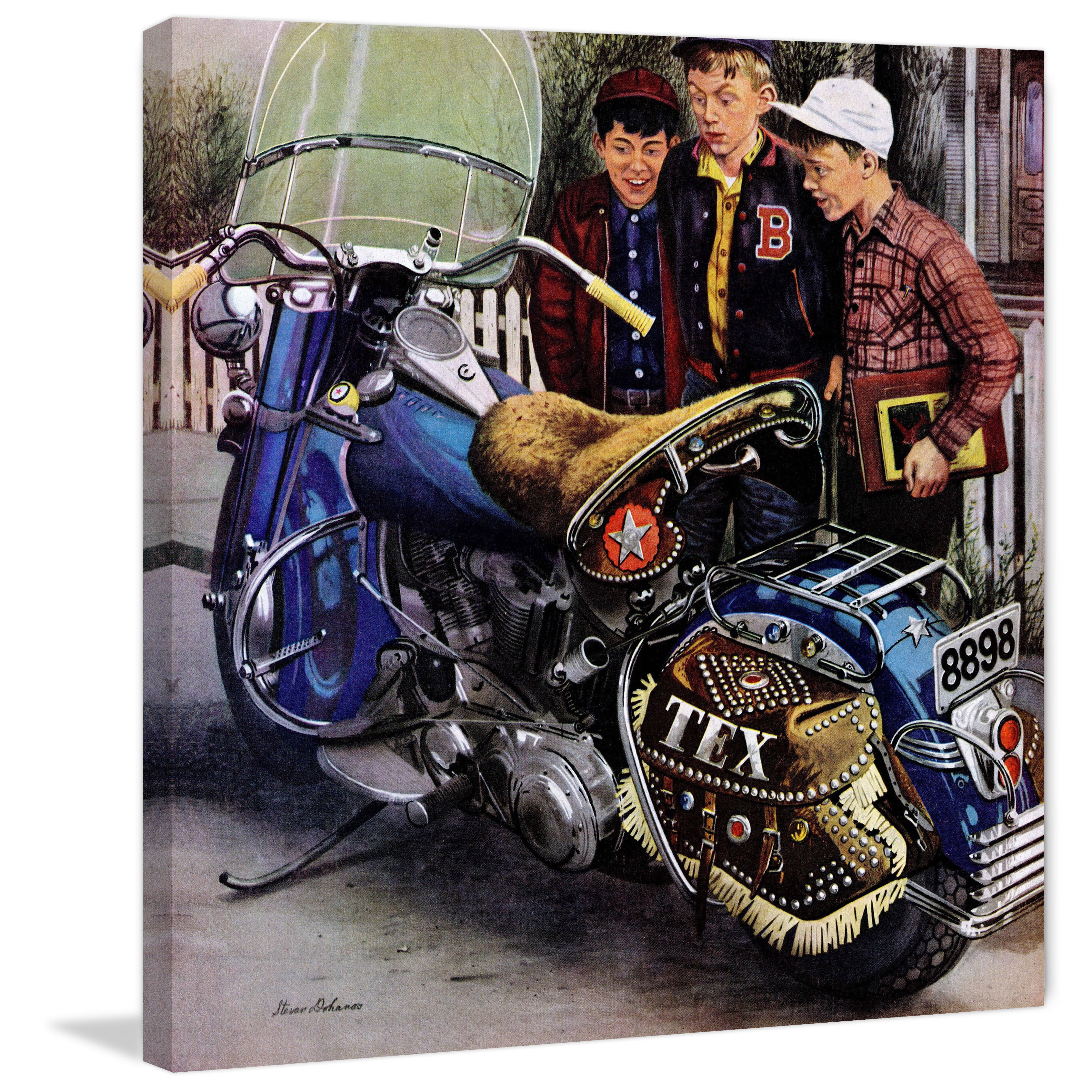 Marmont Hill "8898" by Curtis Painting Print on Canvas