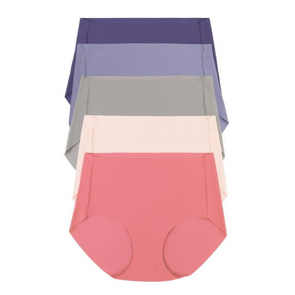 Felina No Show Elastic Free Brief 5-Pack