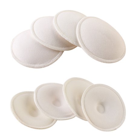 

BrilliantMe 4PCS Washable Maternity Anti-overflow Breast Pads Nursing Bra Breast Pads