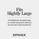 thumbnail image 3 of Pantalones cortos SPANX Tummy Control Black a la mitad del muslo, 3 of 4