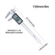 thumbnail image 5 of Eigraketly Display Vernier Caliper Electronic 0.2mm Regla de medición Micrómetro Indicador de botón Carpintería portátil Operado por Medidores de medidas dimensionales Type1 Eigraketly TO000931-03, 5 of 6