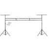 Light Truss Stand System by Griffin I-Beam Trussing Set & DJ Booth Platform Kit Hanging Mount Lighting Package for Music Gear, PA Speakers, Can Lights T-Bar Extension for Portable Audio Stage