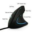 thumbnail image 4 of Ratón óptico Vertical Ajustable Ergonómico Para Juegos 6D Ergonómico 800-1200-2000-3200 DPI Con LED, 4 of 7