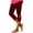 AB-Wine, variant on QATAINLAV Womens Capris for Summer Dressy Cropped High Waist Hallow Out Yoga Pants Solid Color Comfy Stretchy Leggings Workout Compression Capri Pant Wine L