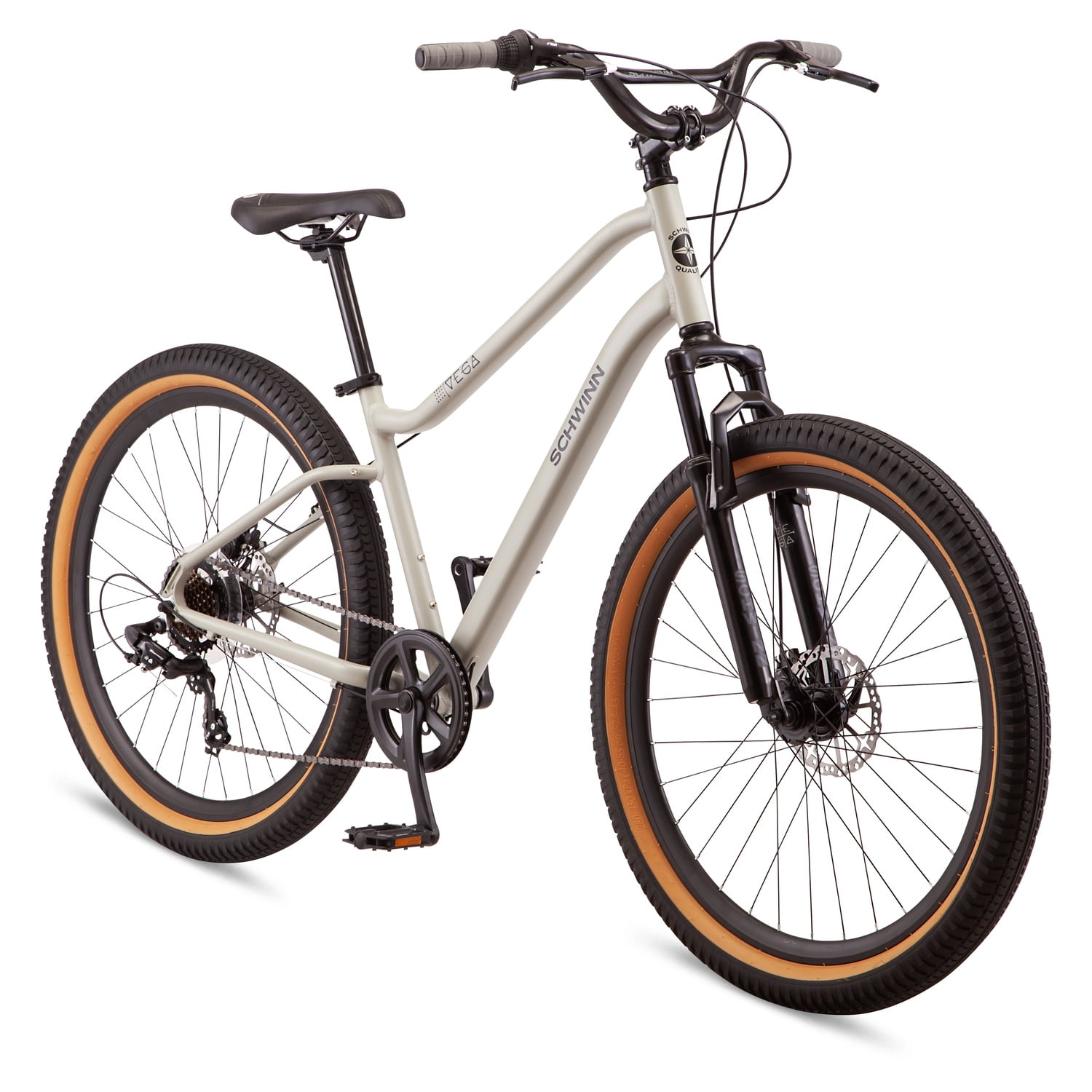 Schwinn Schwinn Vega Comfort Bike 27.5 Inch Wheels 7 Speed Matte Grey