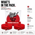thumbnail image 6 of Proof Culture | Flat Red Cotton Shoe Laces for Jordan 1-8 & Air Force – 45" (114 cm), 6 of 8