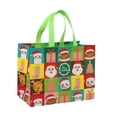 thumbnail image 1 of Toystoory Regalos de Navidad Bolsas de decoración festiva con asa Bolsas de regalo decentes para bolsa de dulces de Navidad Kits de decoración para fiestas A3, 1 of 6