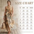 thumbnail image 7 of Xoenoiee Tiger Tree Leaf Print Womens 2026 Summer Maxi Dress Cotton Linen Round Neck Sleeveless Sundresses with 2 Pockets Casual Beach Party Spring Long Dresses Plus Size, XL, 7 of 7