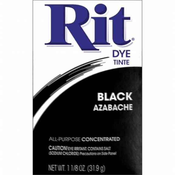 Rit Dye 4 x 2.54 x 0.8 Rit Dye Powder - Black