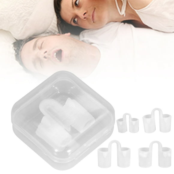 Fugacal Snoring Clip Snoring Stopper Snoring Guard Sleeping Aid Stopper Breath Aid Nasal Dilator Snoring Device Fugacal No se aplica