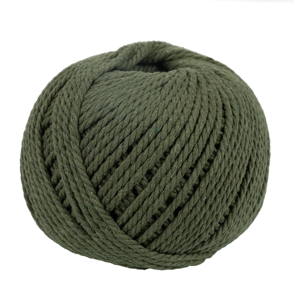 100 Macrame Natural Twisted Cotton Yarn Cord Rope Various Sizes