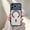 Darkblue, variant on For iPhone 13 Magnetic Phone Case,Ultra Slim Crystal Transparent Back,Non-Slip Anti-Scratch Shockproof Anti-fall Drop protection,Support For Mag-Safe,Thin Fit Tough Phone Case,Orange