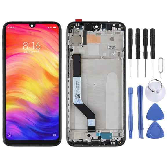 TFT LCD Screen for Xiaomi Redmi Note 7 / Redmi Note 7 Pro Digitizer Full Assembly with Frame