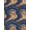 Blue Rust Beige, Pattern 16, variant on ODIKA 8'x10' Washable Area Rug Non-Shedding, Easy Care, Freeform Geometric Abstract Painterly Brushwork Contemporary for King Size Bedroom Under Bed, Master Suite