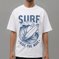 thumbnail image 3 of Men's 100% Cotton Short Sleeve Crewneck Graphic T-Shirt, Soft Breathable Moisture Wicking Casual Basic S-3XL, 3 of 7