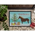 thumbnail image 3 of Percheron Horse Christmas Door Mat, 3 of 4