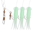 thumbnail image 2 of Gancho de cuerda para cebo de calamar, 3 uds., señuelo de pesca Artificial luminoso portátil, cebo de señuelo de calamar Artificial construido para durar, 2 of 8