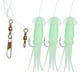 thumbnail image 2 of Cebo de Señuelo de Pesca Jadeshay 3 Piezas Calamar Artificial Luminoso, 2 of 8