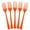 Orange, variant on Exquisite Plastic Heavy-Duty Disposable Forks, Orange Halloween Solid Print, 100 Count, 2 Pack