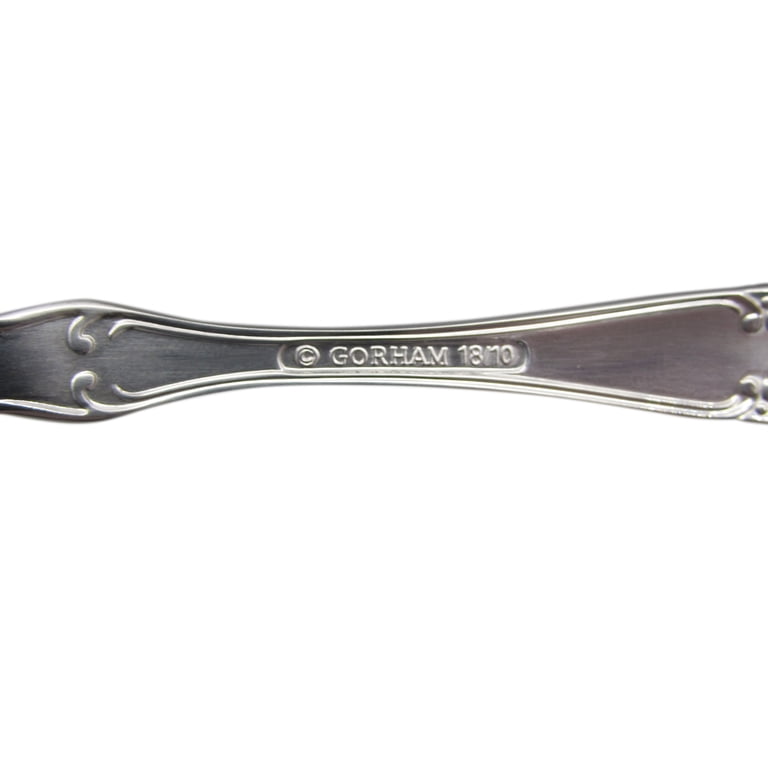 『土日お値下げ』アメリカ　Gorham社　純銀フラワーモチーフ　スプーン Gorham Blossom 18/10 Stainless Steel Dishwasher Safe 20pc Flatware