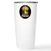 CafePress - Cute Pelican Lover Mugs - Insulated Stainless Steel Travel Tumbler 20 oz.