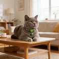 thumbnail image 6 of BVCL Soft Knit Cat Collar With Breakaway Buckle Comfortable Necklace For Indoor Outdoor, 6 of 6