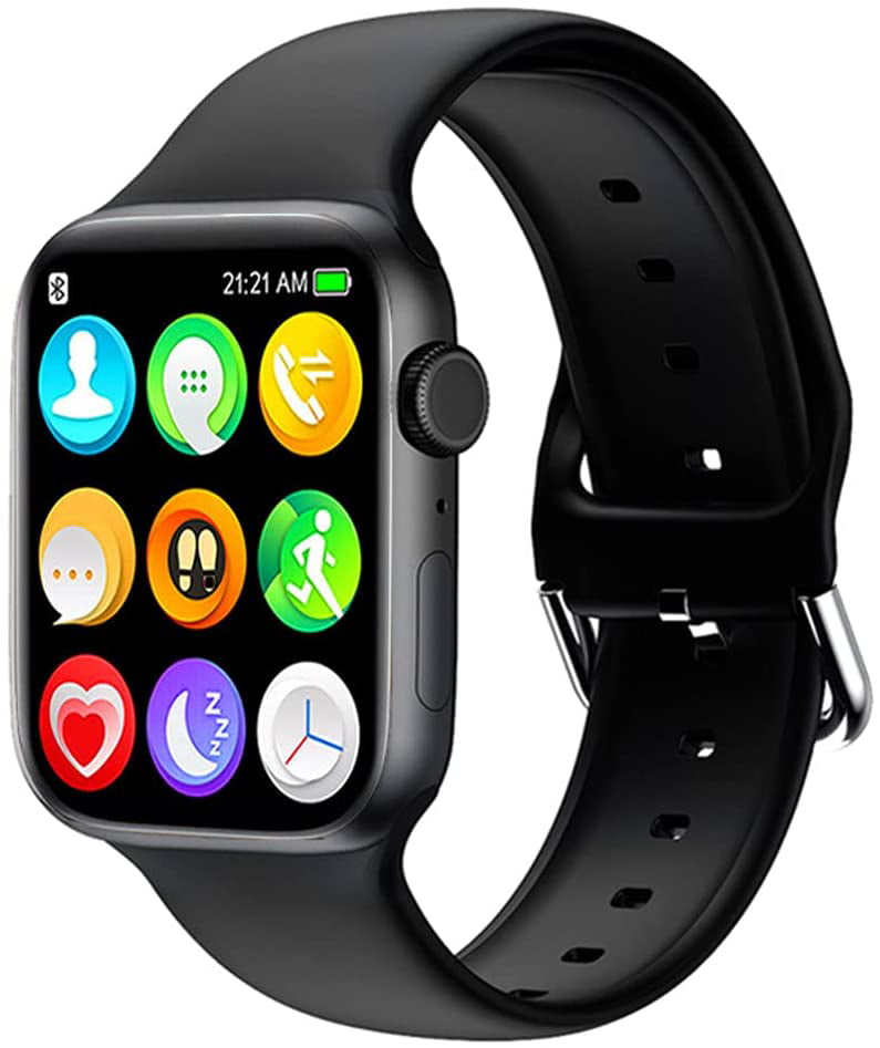 Smart for Android iOS Phones Compatible with iPhone Samsung LG, HCHLQL 1.75 Inch Touchscreen Fitness Tracker Bluetooth Smartwatch Call/SMS/Heart Rate/Pedometer for Men Women Kid (Black) - Walmart.com