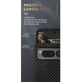 thumbnail image 3 of Slim Case for Google Pixel Fold Case Carbon Fiber Lightweight Ultra Slim Fit Anti-Slip Anti-Scratch Shockproof Protective Case, Supports Wireless Charging, Purple, 3 of 7