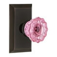 thumbnail image 7 of Nostalgic Warehouse Stucrp_Sd_Nk Studio Solid Brass Rose Single Dummy Door Knob - Nickel, 7 of 7