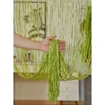 thumbnail image 4 of Nvzi-c 2 Pack 39 x 79 Inch Curtains for Doorways Room Divider Curtains Hippie Room Decor Hanging Beaded Curtains for Bedroom Closet Door,Green, 4 of 4