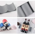 thumbnail image 4 of Estante de almacenamiento de vino creativo de 4 piezas - rosa claro MFZFUKR CPB-DE-WX456-4, 4 of 5