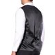thumbnail image 3 of INSPIRE CHIC Chaleco para Hombre V-Cuello Ajustado de Doble Botón para Fiesta Disco Noche de Prom Club Nocturno Chaleco de Lentejuelas XL Rojo, 3 of 5