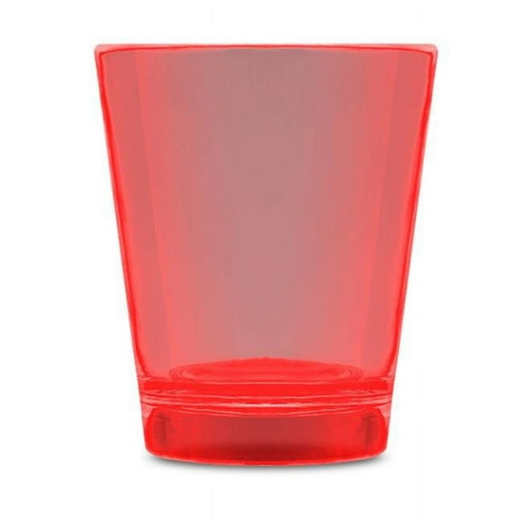 Glow in the Dark Shot Glass, Red